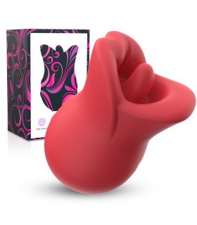 Aiersha Honey Temptation - 360° Licking Vibrator Red