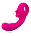 Kopie von Kopie von Kopie von Aiersha Emma red lips telescopic stick Vibrator