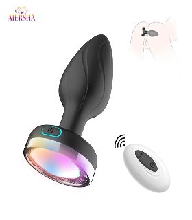 Anal-Plug-With-lights-Adult-Sex-Toys-for-women-Remote-Control-Vibrators
