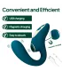 Aiersha Enchanted Moss: Dual Suction & Vibration Massager Bliss
