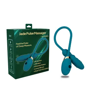 Aiersha Jade Pulse: 3-in-1 Suction & Telescoping Massager for Relaxation