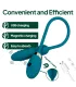 Aiersha Jade Pulse: 3-in-1 Suction & Telescoping Massager for Relaxation