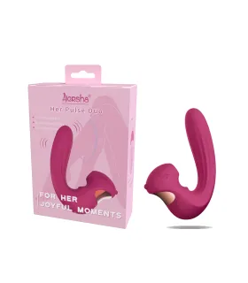 Aiersha Her Pulse Duo: Dual-Action Suction & Vibration Vibrator