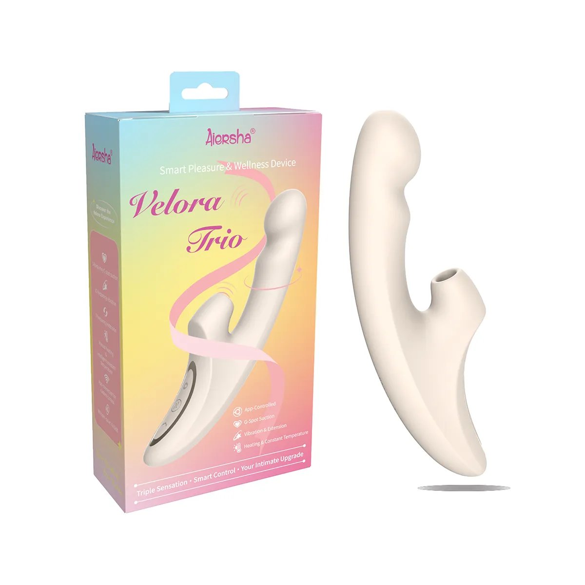 Aiersha Velora Trio Vibrator – Elevate Your Pleasure & Wellness Experience