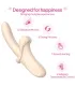 Aiersha Serava blanco: Vibrador Térmico para Sensaciones Únicas
