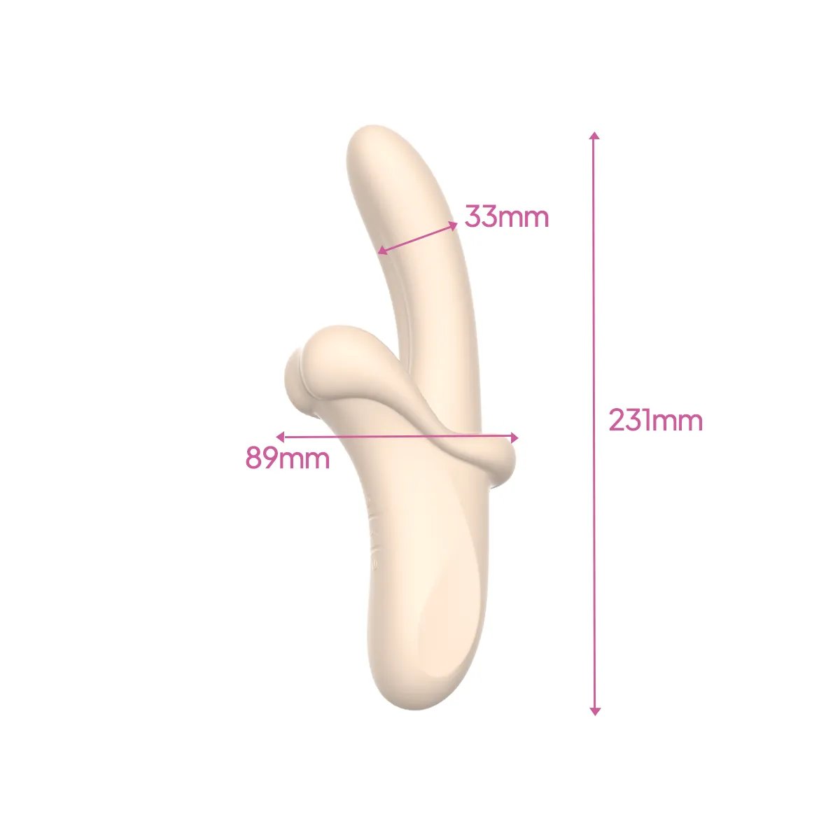 Aiersha Serava Vibrador Térmico blanco – Despierta Tus Sentidos con Calor y Movimiento