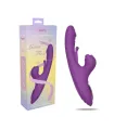 Aiersha Luna Flex Magic Vibrator Purpur - Dreifach-Vibrationsfunktion, Pulsation & Wärme