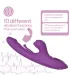 Aiersha Luna Flex púrpura: Vibrador Mágico con Triple Acción y Calor