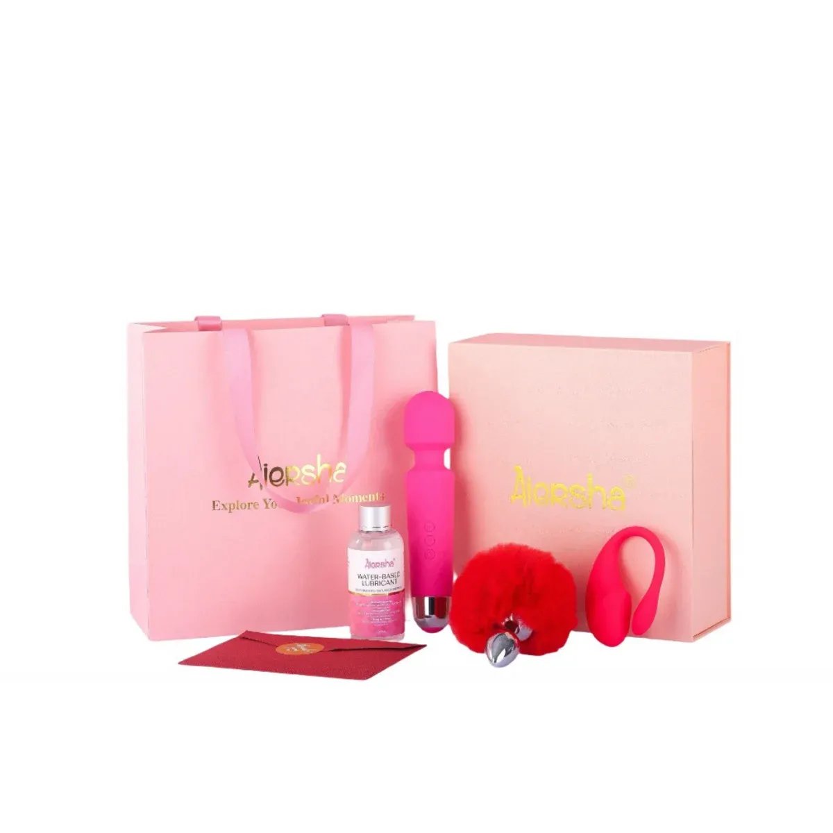 Aiersha Luxus Geschenkset - 4-teiliges Set für besondere Anlässe