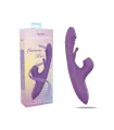 Aiersha Lunara Trío Vibrador Púrpura – Vibración de Triple Acción, Pulsación y Succión