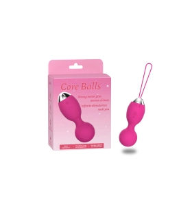 Aiersha Core Balls Rose Red – 10-Mode Vibrating Kegel Exerciser