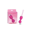 Aiersha Pelotas Core Rojo Rosa – Potente Ejercitador de Kegel con 10 Modos de Vibración