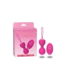 Aiersha Love Balls Rosepink – 3-Piece Kegel Set with 10-Mode Vibrating Remote