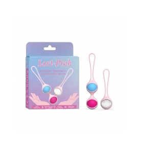 Aiersha Lori-Pink Kegel Ball Set - Strengthen Your Pelvic Floor Today!