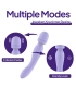 Aiersha Lila Star Lush: 2-in-1 AV-Wand & G-Spot Vibrator Delight