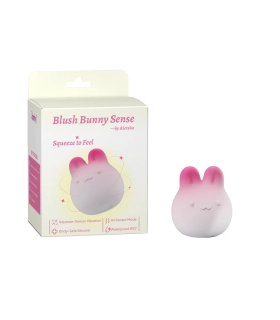 Aiersha Blush Bunny: Vibrador de Pulso de Aire Sensible y Placentero