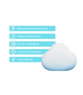 Aiersha Cloudé Sense: Responsive Squeeze-Sensor & Air Pulse Massager