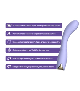 Aiersha Muse One Hellviolett - Superstarker Wand-Vibrator & Präzisions-G-Punkt-Massager