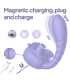 Aiersha Muse Twist: Vibrating G-Spot Massager with Rose-Tongue Design