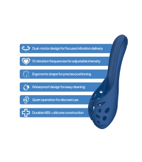 Aiersha Vector Pulse: Dual-Motor Vibrationsmassagegerät für gezielte Stimulation