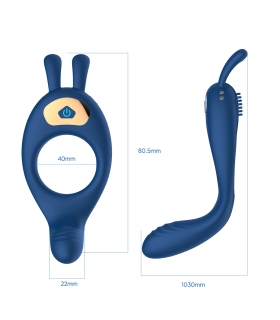 Aiersha Achsenverbindung: App-gesteuerter Dual-Vibrations-Sperrring