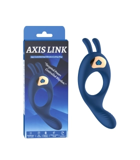 Aiersha Axis Link: Smart Dual-Vibration Locking Ring for Ultimate Pleasure