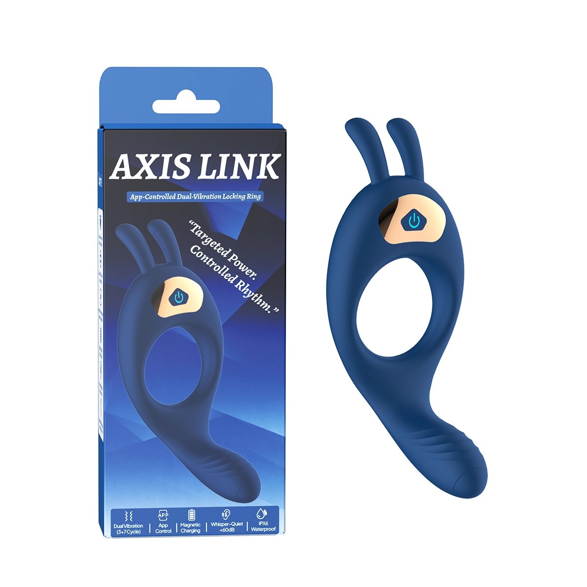 Aiersha Achsenverbindung: Intelligenter Dual-Vibrations-Sperrring