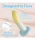Aiersha Aether Curve: Gebogener Flüssigsilikon-Dildo für sinnliche Erlebnisse