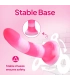Aiersha Lumen Wave: Curved Liquid Silicone Dildo for Ultimate Pleasure