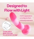 Aiersha Lumen Wave: Curved Liquid Silicone Dildo for Ultimate Pleasure