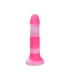 Aiersha Lumen Wave: Gebogener Dildo aus flüssigem Silikon für Genuss