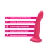 Aiersha Nova Blend: Full-Size Color-Fusion Silicone Dildo for Pleasure