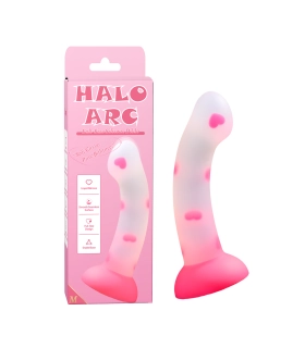 Aiersha Halo Arc: Dildo Curvado de Silicona Líquida Mediano
