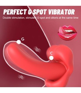 Aiersha Honey Tongue 6 - The Dual-Action G-Spot Vibrator
