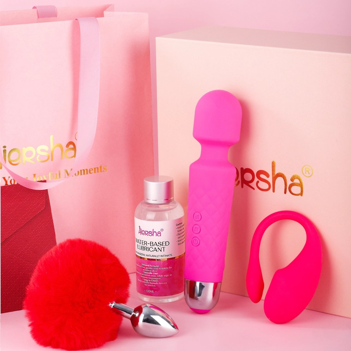 Aiersha: Conjunto de Regalo de Lujo - Caja de 4 Piezas Exclusivas