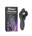 Aiersha Onyx Nexus Masturbador Masculino: Anillo Íntimo de Doble Frecuencia