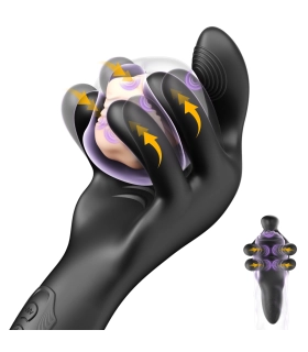 Aiersha Onyx Nexus Männlicher Masturbator: Dualfrequenz Intimring