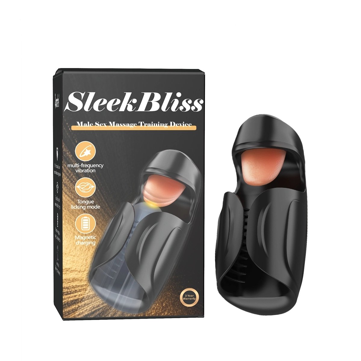 Aiersha SleekBliss Male Masturbator: Ultimate Pleasure Device