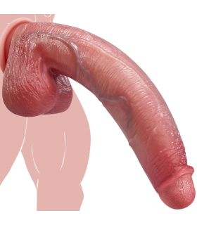 Aiersha Vitality Vessel: 28cm Medical Grade LSR Silicone Dildo