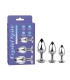 Aiersha Cristal Spire: 3-Piece Zinc Alloy Metal Toy Set