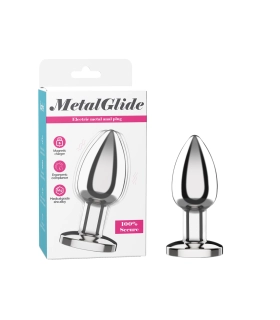Aiersha Metal Glide: Plug Anal Metálico con Control Remoto y App