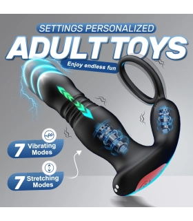 Aiersha Pulse Orbit: App-gesteuerter Dual-Modus Prostatamassager