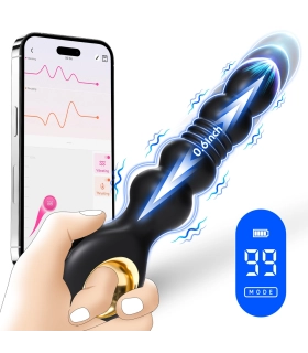 Aiersha Vega: Dual-Action Prostate Massager with Telescopic Linkage