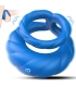 Aiersha Cyber Nexus Blue Ring: Multifunctional Male Sperm Locking Tool