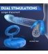 Aiersha Cyber Nexus Blue Ring: Multifunctional Male Sperm Locking Tool