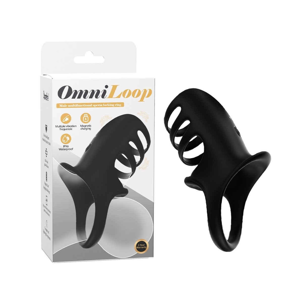 Aiersha Omni Loop: Multifunktioneller Spermaveriegelungsring für Männer