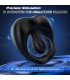 Aiersha ThrillLoop: Black Male Multifunctional Sperm Locking Ring