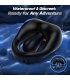 Aiersha ThrillLoop: Black Male Multifunctional Sperm Locking Ring