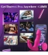 Aiersha Dual Bliss Vibrator: 7-Speed Telescopic & 7D Vibration Delight