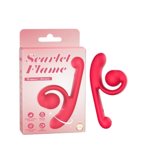 Aiersha Vibrador Scarlet Flame: 7 Velocidades y Dimensiones Únicas